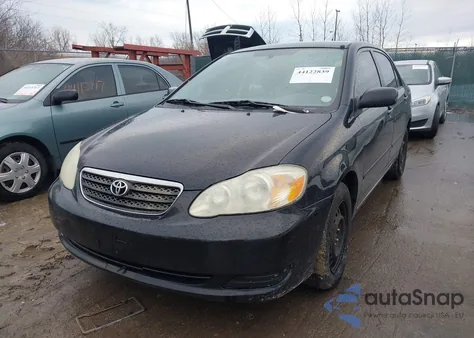 2007 Toyota Corolla Le from USA, damaged, VIN 2T1BR32E67C813044